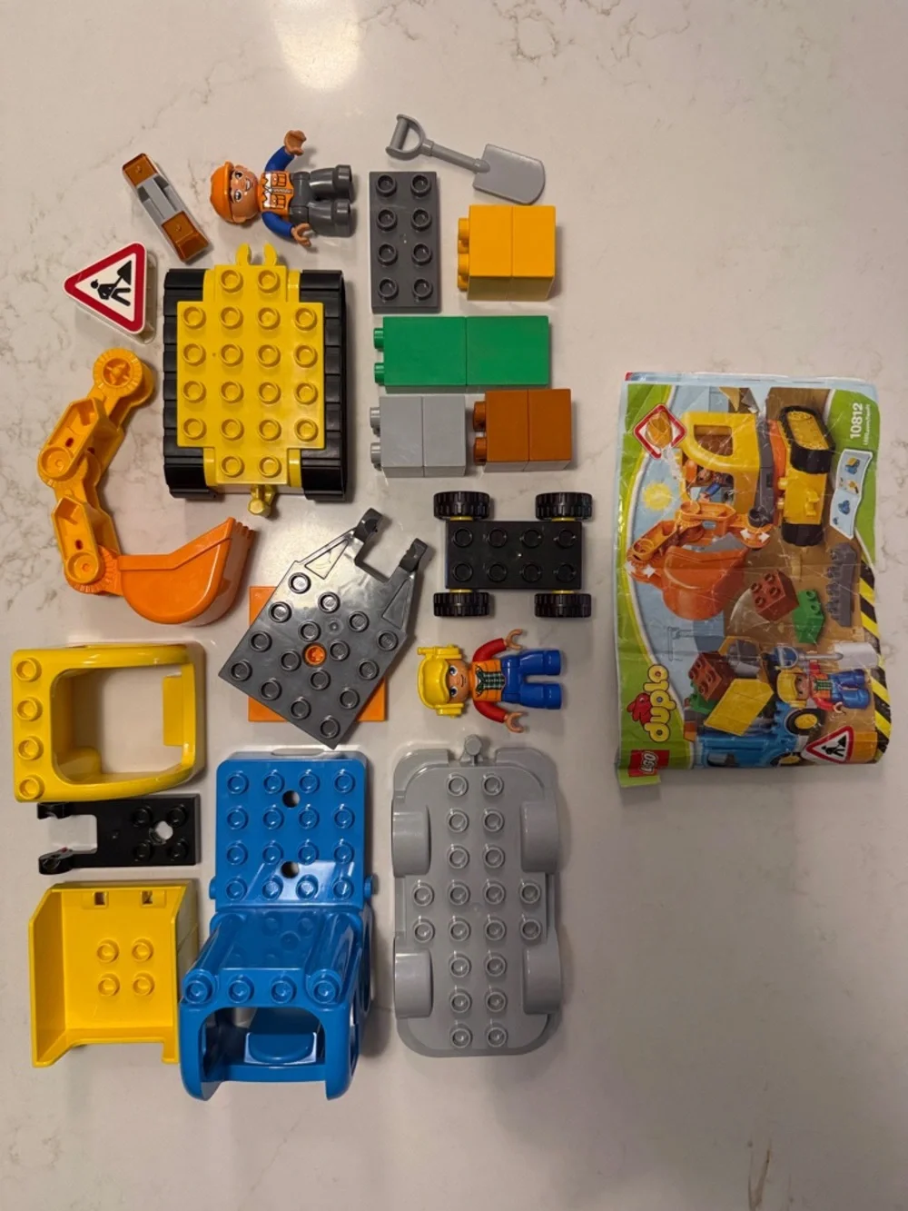 LEGO Duplo 10812 Truck & Tracked Excavator